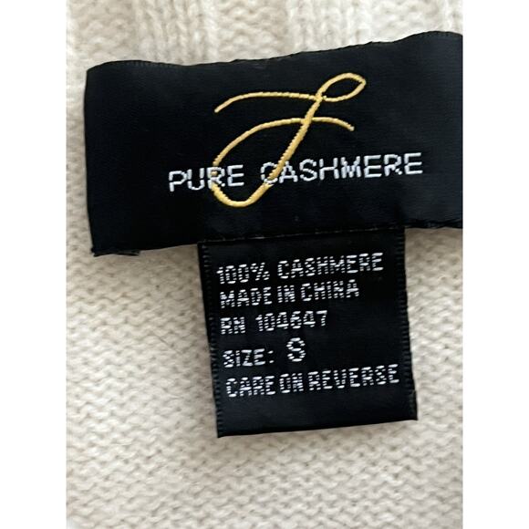 Pure Cashmire Zip Up Sweater - Picture 3 of 5
